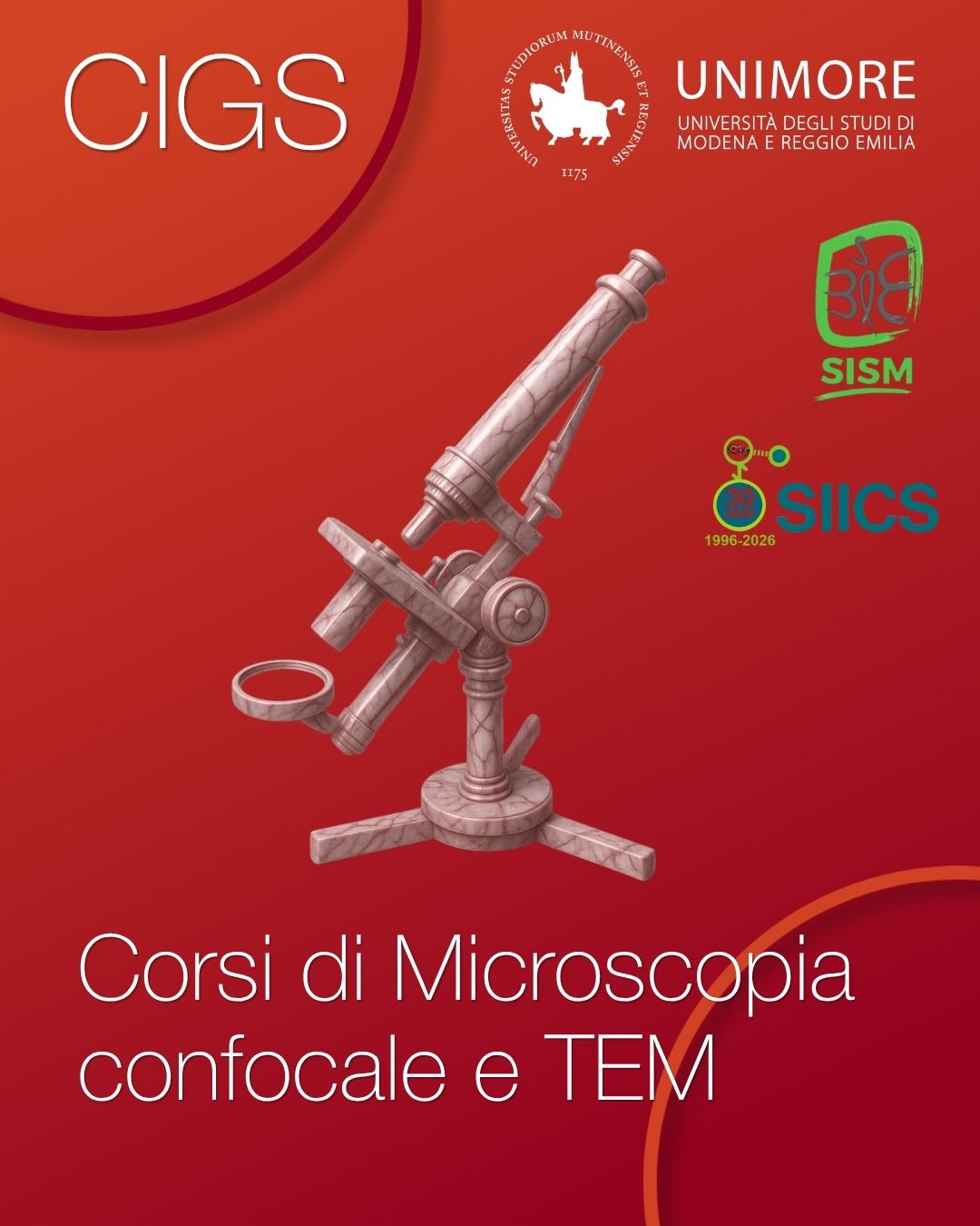 🔬 Due occasioni per approfondire la microscopia, dalla teoria alla pratica. Tornano il 21° Corso di Microscopia Confocal